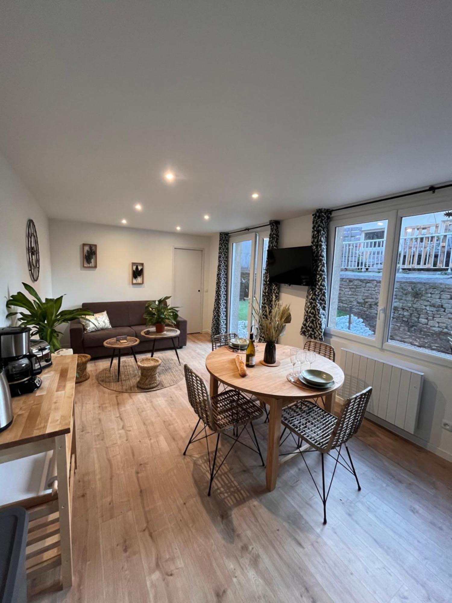 Beau Loft Room Proche Mont Saint Michel Jaccuzi Illimite En Plein Centre Avranches Dış mekan fotoğraf